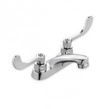 American Standard 5502175.002 - Monterrey® 4-Inch Centerset Cast Faucet With Wrist Blade Handles 0.5 gpm/1.9 Lpm With Grid Dr