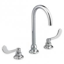 American Standard 6540180.002 - Monterrey® 8-inch Widespread Gooseneck Faucet With Wrist Blade Handles 1.5 gpm/5.7 Lpm Lamina