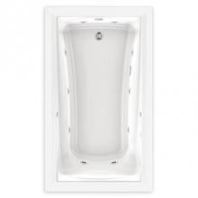 American Standard 3572448WCK2.020 - Green Tea® 66 x 36-Inch Drop-In Bathtub With EcoSilent® EverClean® Combination Spa