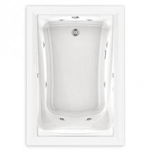 American Standard 3574448WCK2.020 - Green Tea® 60 x 42-Inch Drop-In Bathtub With EcoSilent® EverClean® Combination Spa