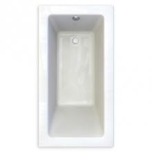 American Standard 2932002-D0.020 - Studio® 60 x 32-Inch Drop-In Soaking Bathtub with Zero Edge