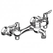 American Standard 8351076.004 - Wall-Mount Service Sink Faucet With 3-Inch Vacuum Breaker Spout and Offset Shanks