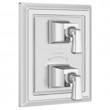 American Standard T455740.002 - Town Square S Two-Handle Thermostat Shower Valve Trim Kit