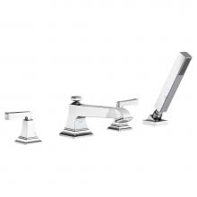 American Standard T455901.002 - Town Square® S Bathub Faucet With Lever Handles and Personal Shower for Flash® Rough-in