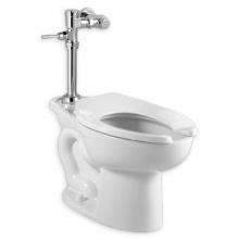 American Standard 2857016.020 - Madera™ Chair Height Toilet System With Manual Piston Flush Valve, 1.6 gpf/6.0 Lpf