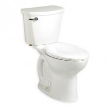 American Standard 215BA105.020 - Cadet® PRO Two-Piece 1.28 gpf/4.8 Lpf Chair Height Round Front Right-Hand Trip Lever Toilet L