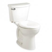 American Standard 215FA004.020 - Cadet® PRO Two-Piece 1.6 gpf/6.0 Lpf Compact Chair Height Elongated Toilet Less Seat