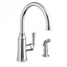 American Standard 4285051.002 - Portsmouth® Single-Handle Kitchen Faucet 2.2 gpm/8.3 L/min With Side Spray