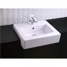 American Standard 0342008.020 - Boxe® Semi-Countertop Sink With 8-Inch Widespread