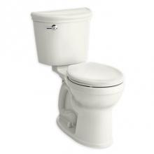 American Standard 212BA104.020 - Retrospect® Champion® PRO Two-Piece 1.28 gpf/4.8 Lpf Chair Height Round Front Toilet
