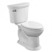 American Standard 205AA104.020 - Heritage VorMax Two-Piece 1.28 gpf/4.8 Lpf Chair Height Elongated Toilet less Seat
