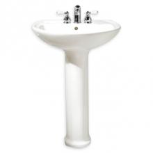 American Standard 0236111.020 - Cadet® Center Hole Only Pedestal Sink Top and Leg Combination