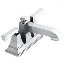 American Standard 7455207.002 - Town Square® S 4-Inch Centerset 2-Handle Bathroom Faucet 1.2 gpm/4.5 L/min With Lever Handles