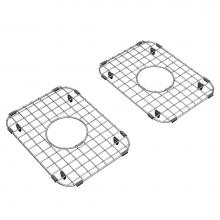 American Standard 8433000.075 - Delancey® 30 x 19-Inch Double Bowl Kitchen Sink Grid - Pack of 2