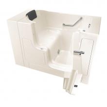 American Standard 3052OD.105.SRL-PC - Gelcoat Premium Series 30 x 52 -Inch Walk-in Tub With Soaker System - Right-Hand Drain