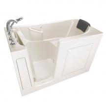 American Standard 3060.109.SLL - Gelcoat Premium Series 30 x 60 -Inch Walk-in Tub With Soaker System - Left-Hand Drain With Faucet