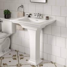American Standard 0297400.020 - Town Square® S 4-Inch Centerset Pedestal Sink Top and Leg Combination