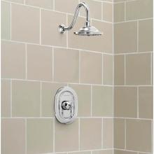American Standard TU440501.002 - Quentin® 2.5 gpm/9.5 L/min Shower Trim Kit With Rain Showerhead, Double Ceramic Pressure Bala