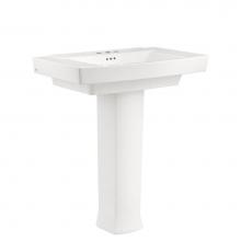 American Standard 0328400.020 - Townsend® 4-Inch Centerset Pedestal Sink Top and Leg Combination