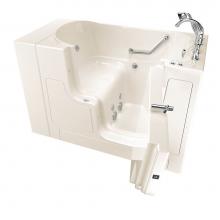 American Standard SS9OD5230RJ-BC-PC - Gelcoat Premium Series 30 in. x 52 in. Outward Opening Door Walk-In Bathtub with Whirlpool system