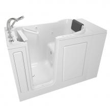 American Standard 2848.109.CLW - Gelcoat Premium Series 28 x 48-Inch Walk-in Tub With Combination Air Spa and Whirlpool Systems - L