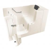 American Standard 3052OD.105.SLL-PC - Gelcoat Premium Series 30 x 52 -Inch Walk-in Tub With Soaker System - Left-Hand Drain