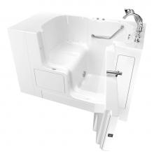 American Standard 3252OD.709.ARW-PC - Gelcoat Value Series 32 x 52 -Inch Walk-in Tub With Air Spa System - Right-Hand Drain With Faucet