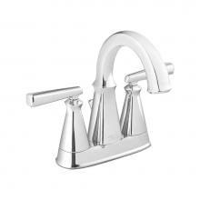American Standard 7018201.002 - Edgemere® 4-Inch Centerset 2-Handle Bathroom Faucet 1.2 gmp/4.5 L/min With Lever Handles