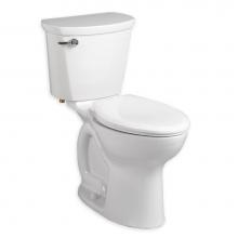 American Standard 215AA105.020 - Cadet® PRO Two-Piece 1.28 gpf/4.8 Lpf Chair Height Elongated Right-Hand Trip Lever Toilet Les