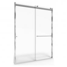 American Standard AM00810400.006 - 76-Inch Height Semi-Frameless Top-Roller Sliding Shower Door