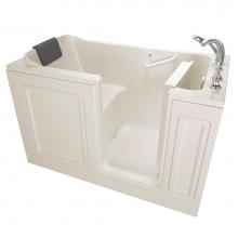 American Standard 3260.219.SRL - Acrylic Luxury Series 32 x 60 -Inch Walk-in Tub With Soaker System - Right-Hand Drain With Faucet