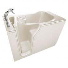 American Standard 3052.509.ALL - Gelcoat Value Series 30 x 52 -Inch Walk-in Tub With Air Spa System - Left-Hand Drain With Faucet
