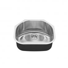 American Standard 18SB.9232100S.075 - Portsmouth® 23 x 21-Inch Stainless Steel Undermount Single-Bowl Kitchen Sink