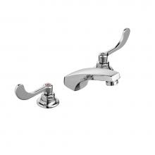 American Standard 6500275.002 - Monterrey® 8-Inch Widespread Cast Faucet With Wrist Blade Handles 0.5 gpm/1.9 Lpm With Flexib