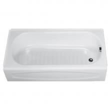 American Standard 0255212.020 - New Salem 60 x 30-Inch Integral Apron Bathtub With Left-Hand Outlet