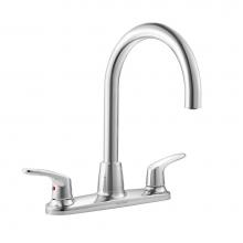 American Standard 7074551.002 - Colony® PRO 2-Handle Kitchen Faucet 1.5 gpm/5.7 L/min With Side Spray