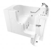American Standard SS9OD5230RD-WH-PC - Gelcoat Premium Series 30 in. x 52 in. Outward Opening Door Walk-In Bathtub with Air Spa and Whirl