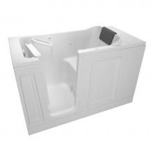 American Standard 3051.115.WLW - Acrylic Luxury Series 30 x 51 -Inch Walk-in Tub With Whirlpool System - Left-Hand Drain