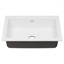 American Standard 77SB30190.308 - Delancey® 30 x 19-Inch Cast Iron Undermount Single Bowl Kitchen Sink