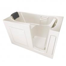 American Standard 3060.105.SRL - Gelcoat Premium Series 30 x 60 -Inch Walk-in Tub With Soaker System - Right-Hand Drain