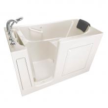American Standard 3060.109.ALL - Gelcoat Premium Series 30 x 60 -Inch Walk-in Tub With Air Spa System - Left-Hand Drain With Faucet