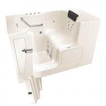 American Standard 3252OD.105.CLL-PC - Gelcoat Premium Series 32 x 52 -Inch Walk-in Tub With Combination Air Spa and Whirlpool Systems -
