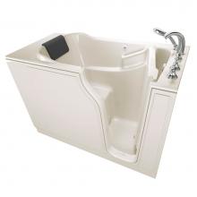 American Standard 3052.109.SRL - Gelcoat Premium Series 30 x 52 -Inch Walk-in Tub With Soaker System - Right-Hand Drain With Faucet