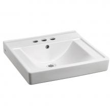 American Standard 9024004EC.020 - Decorum® Wall-Hung EverClean® Sink With 4-Inch Centerset