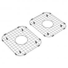 American Standard 8419000.075 - Delancey® 33 x 22-Inch Double Bowl Apron Front Kitchen Sink Grid - Pack of 2
