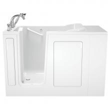 American Standard 2848.509.CLW - Gelcoat Value Series 28 x 48-Inch Walk-in Tub With Combination Air Spa and Whirlpool Systems - Lef