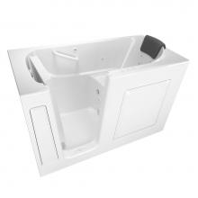 American Standard 3060.105.CLW - Gelcoat Premium Series 30 x 60 -Inch Walk-in Tub With Combination Air Spa and Whirlpool Systems -