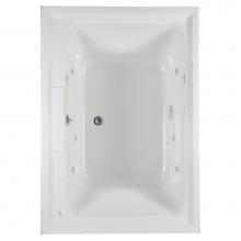 American Standard 2748048WC.020 - Town Square® 60 x 42-Inch Drop-In Bathtub With EcoSilent® EverClean® Hydromassage S