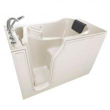 American Standard 3052.109.ALL - Gelcoat Premium Series 30 x 52 -Inch Walk-in Tub With Air Spa System - Left-Hand Drain With Faucet