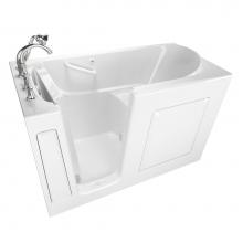 American Standard 3060.509.SLW - Gelcoat Value Series 30 x 60 -Inch Walk-in Tub With Soaker System - Left-Hand Drain With Faucet
